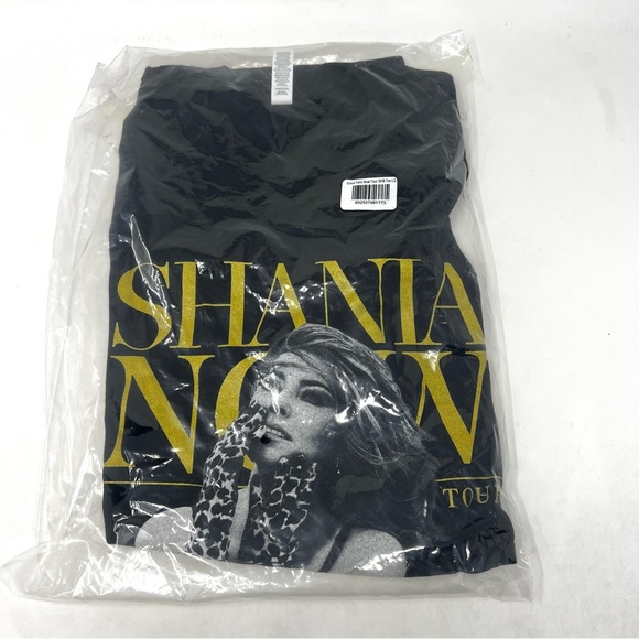Shania Twain Now 2018 Tour T Shirt Lifes About To Get Good Sioux Falls Sz L NEW - Picture 2 of 8